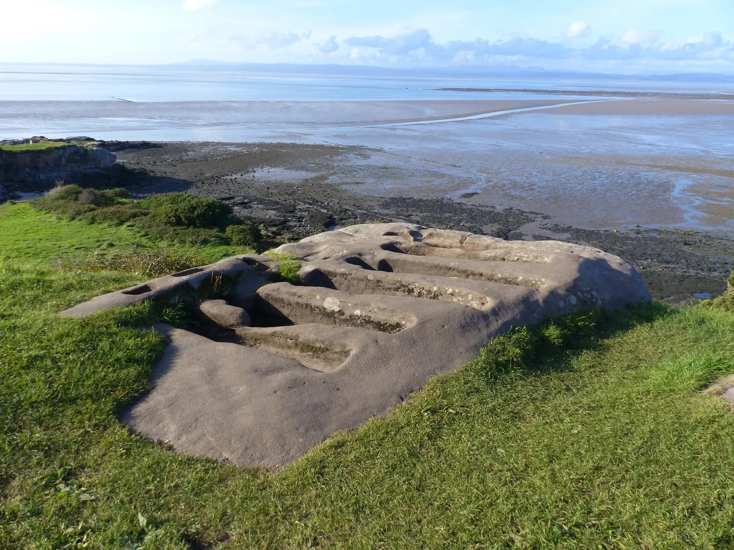Photo of the coast at Heysham Coast, Lancashire, north west England.