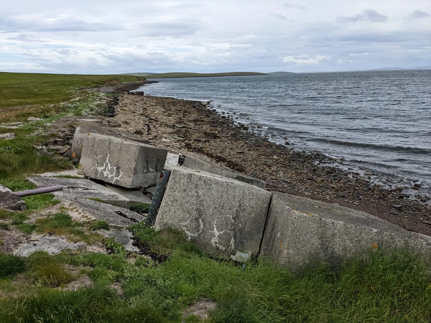Photo of Churchill Barriers, a visitor attraction near Burray Village, the Orkney Islands, the Scottish Highlands and Islands.