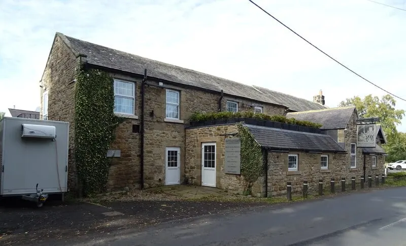 Photo of Battlesteads, a pub near Wark, Northumberland, north east England.