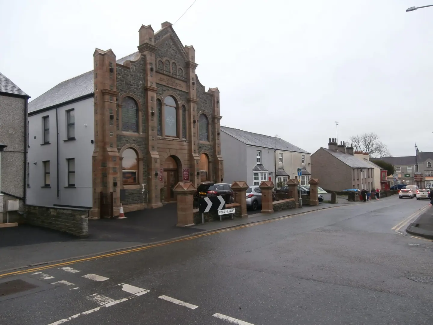 Photo of Capel Penuel, a church near Llangefni, Anglesey, north Wales.