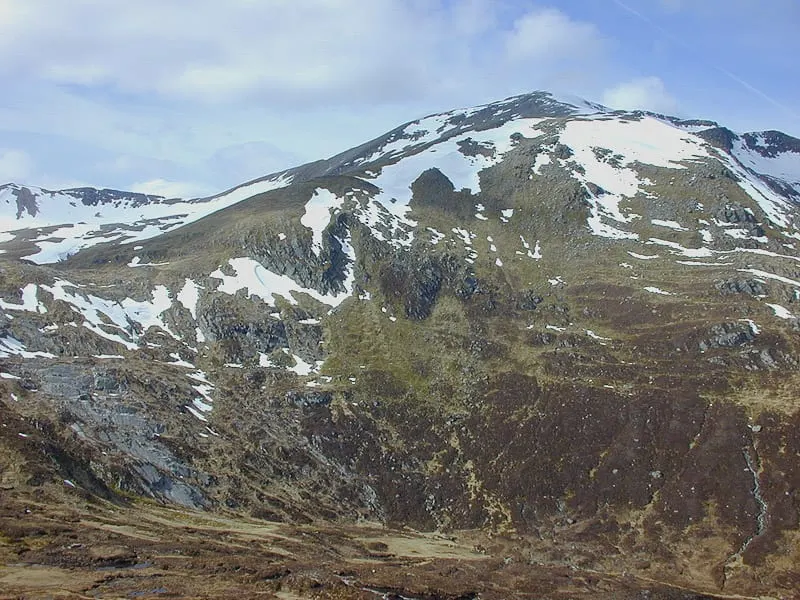 Photo: Stob Choire Claurigh, a 1,178m Munro near Roy Bridge in Ben Nevis and Glen Coe, Highland, the Scottish Highlands and Islands.