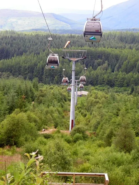Photo of Nevis Range Gondola, a visitor attraction near Caol, Highland, the Scottish Highlands and Islands.