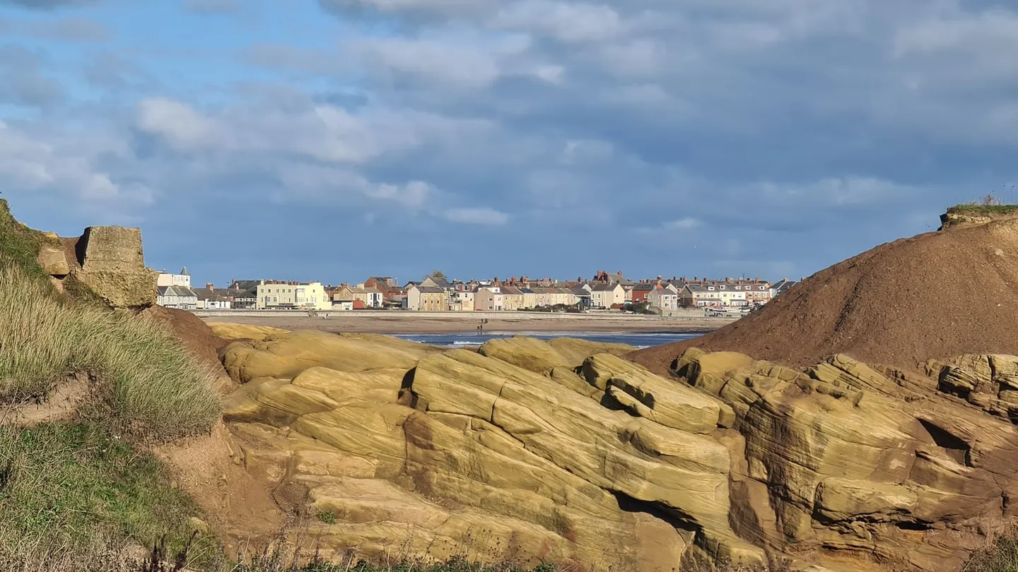 Photo of Newbiggin North, a swimming spot near Newbiggin-by-the-Sea, Northumberland, north east England.
