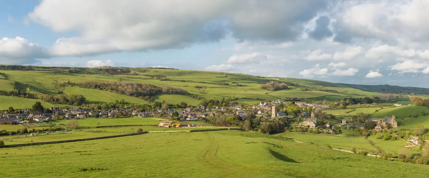 Photo of Abbotsbury, a village in Dorset, south west England.
