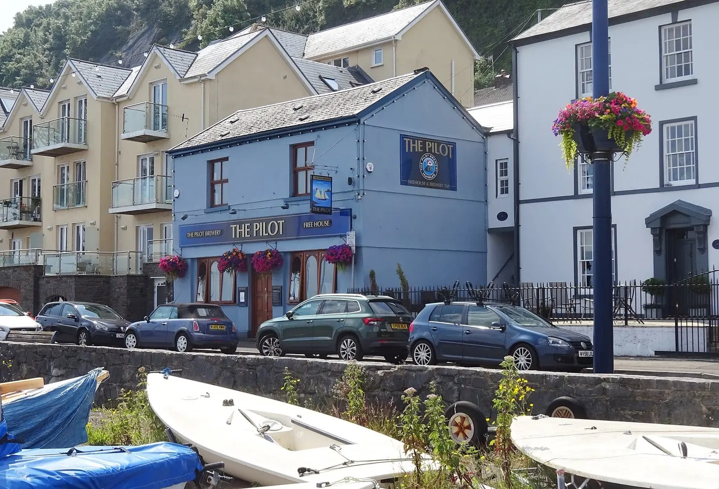 Photo of Pilot, a pub near Mumbles in Gower, Swansea, south west Wales.