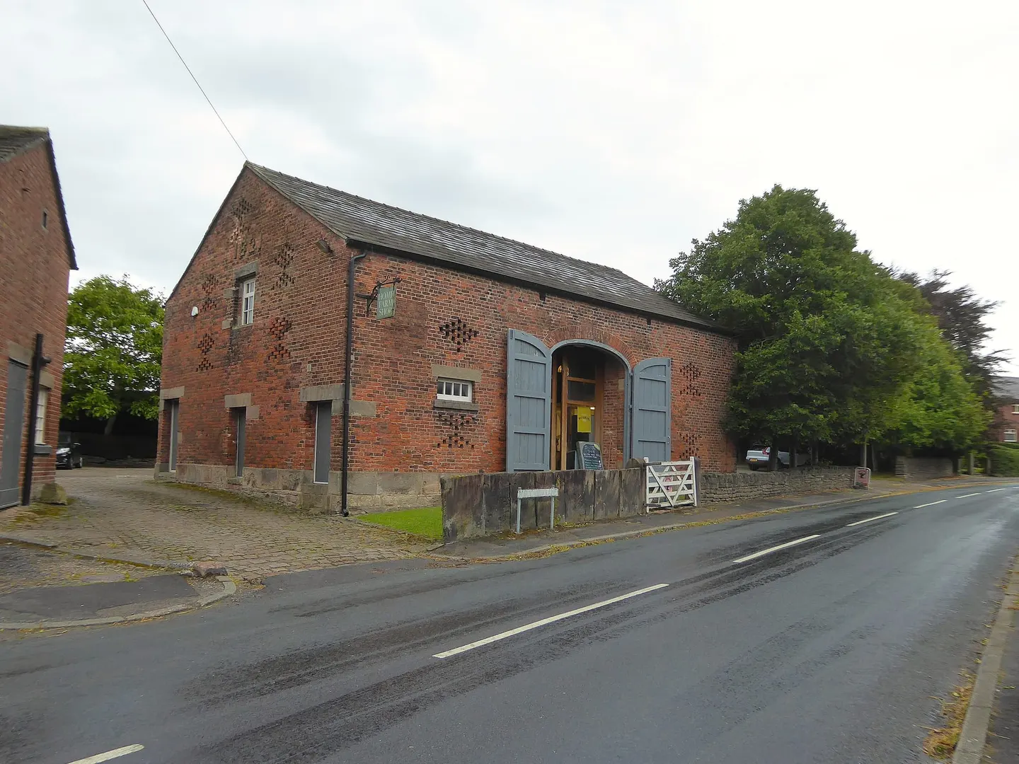 Photo of The Eagle & Child, a pub near Bispham Green, Lancashire, north west England.