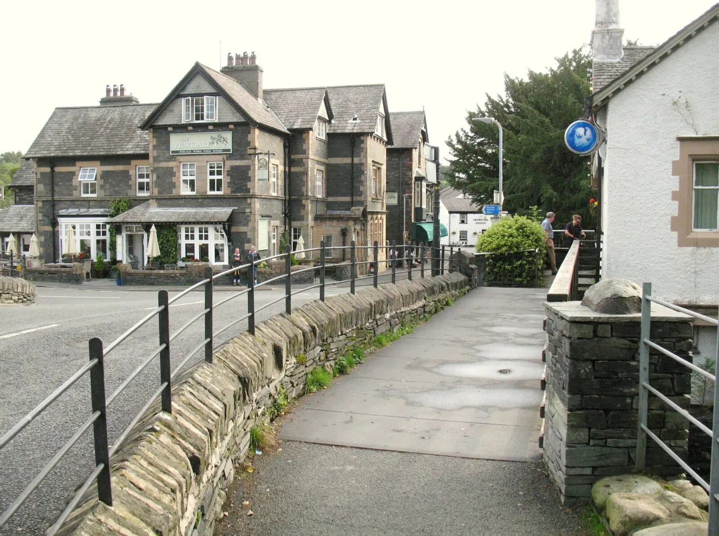 Photo of Coniston, a village in the Lake District, Cumbria, north west England.