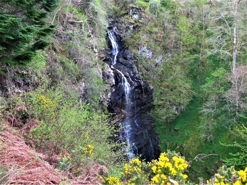 Photo of Divach Falls, a waterfall near Lewiston, Highland, the Scottish Highlands and Islands.