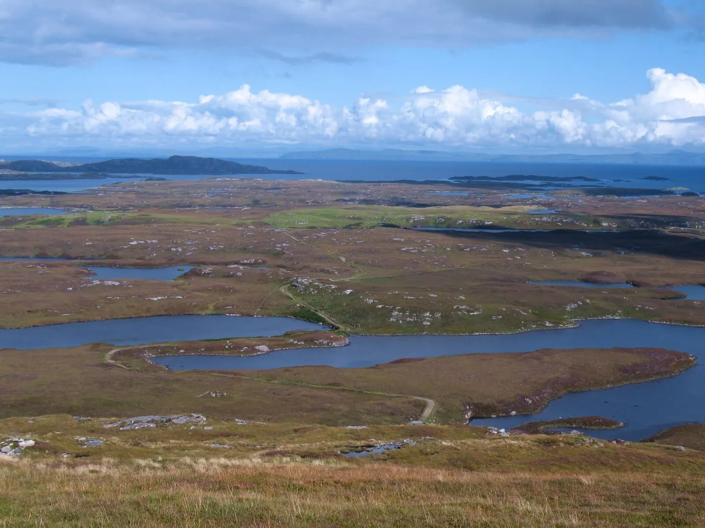 Photo of Benbecula, an island in Na h-Eileanan Siar, the Scottish Highlands and Islands.