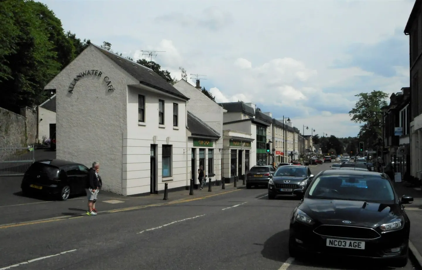 Photo of Allanwater Brewhouse, a brewery near Bridge of Allan, Stirling, central Scotland.