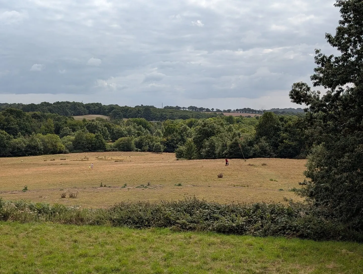 Photo of the site of the Battle of Hastings, fought in 1066 in the High Weald, East Sussex, south east England.