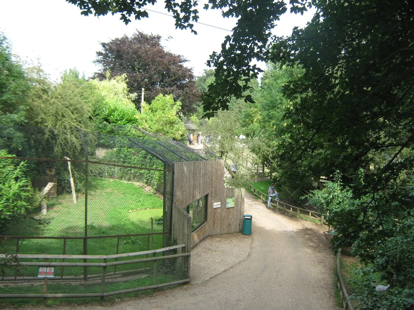 Photo of Howletts Wild Animal Park, a visitor attraction near Fordwich, Kent, south east England.