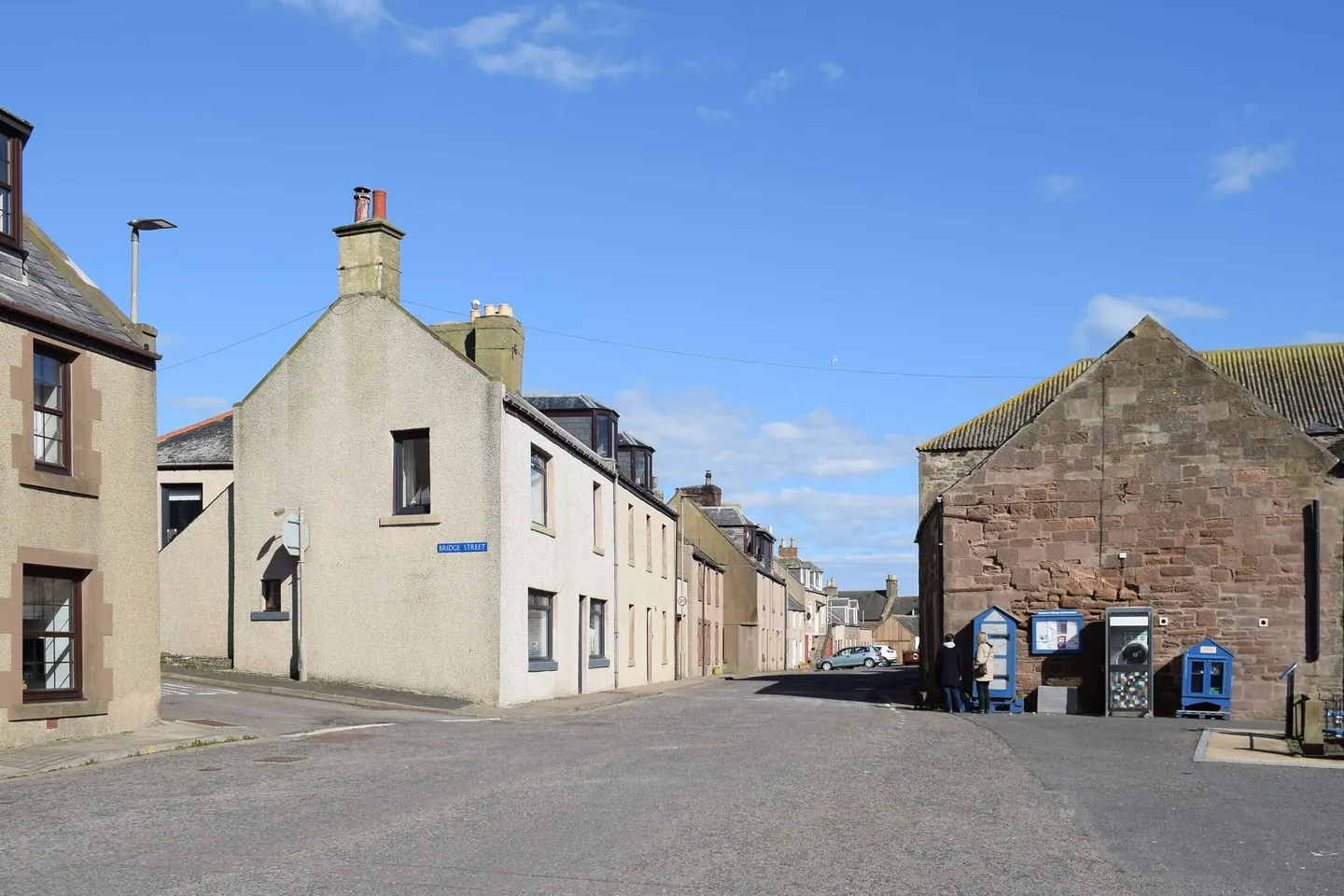 Photo of Gourdon, a village in Aberdeenshire, north east Scotland.