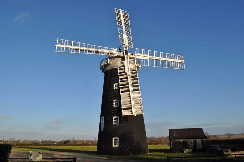 Photo of Pakenham Windmill, a windmill in Suffolk, eastern England.