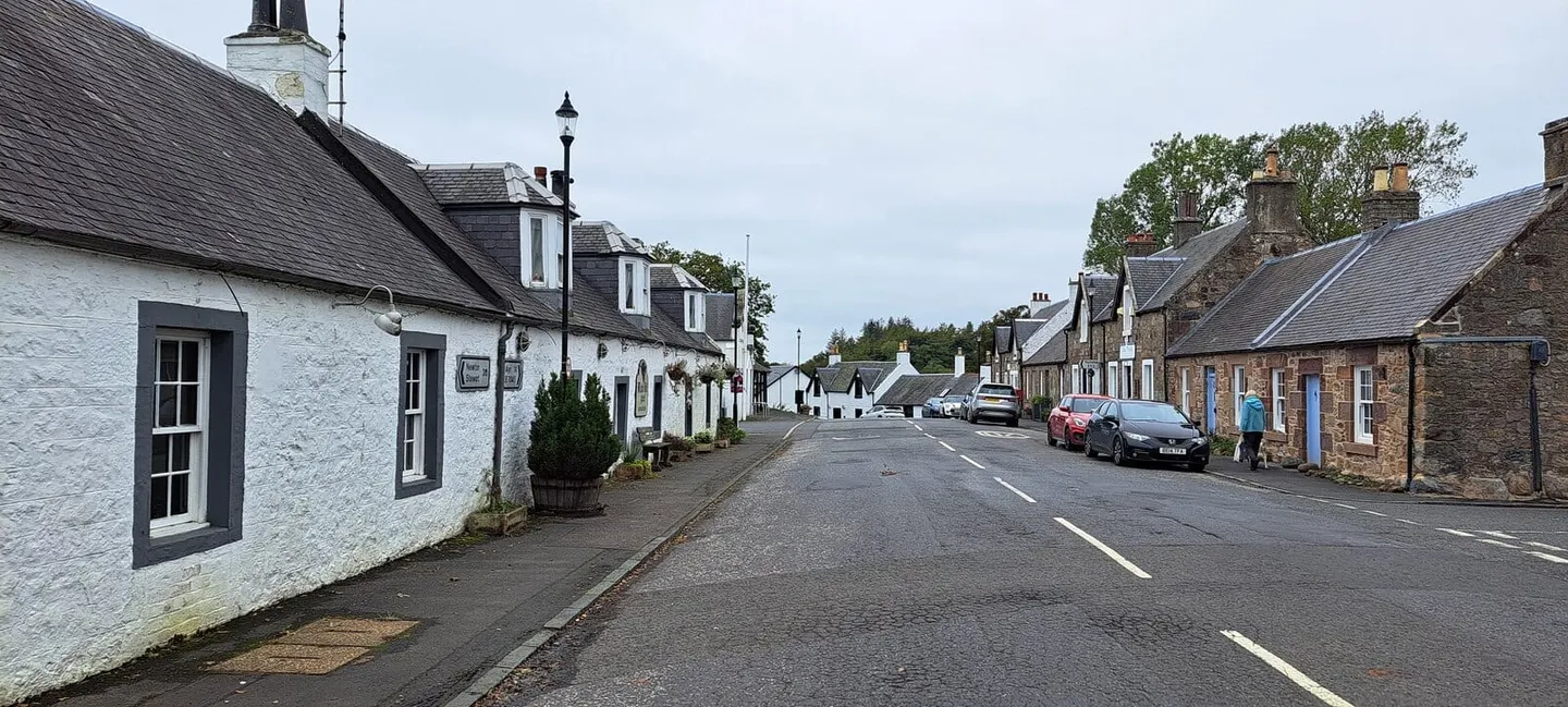 Photo of Straiton, a village in South Ayrshire, southern Scotland.