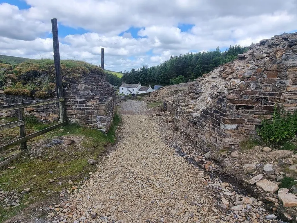 Photo of Nenthead Mines, a visitor attraction in the North Pennines, Cumbria, north west England.