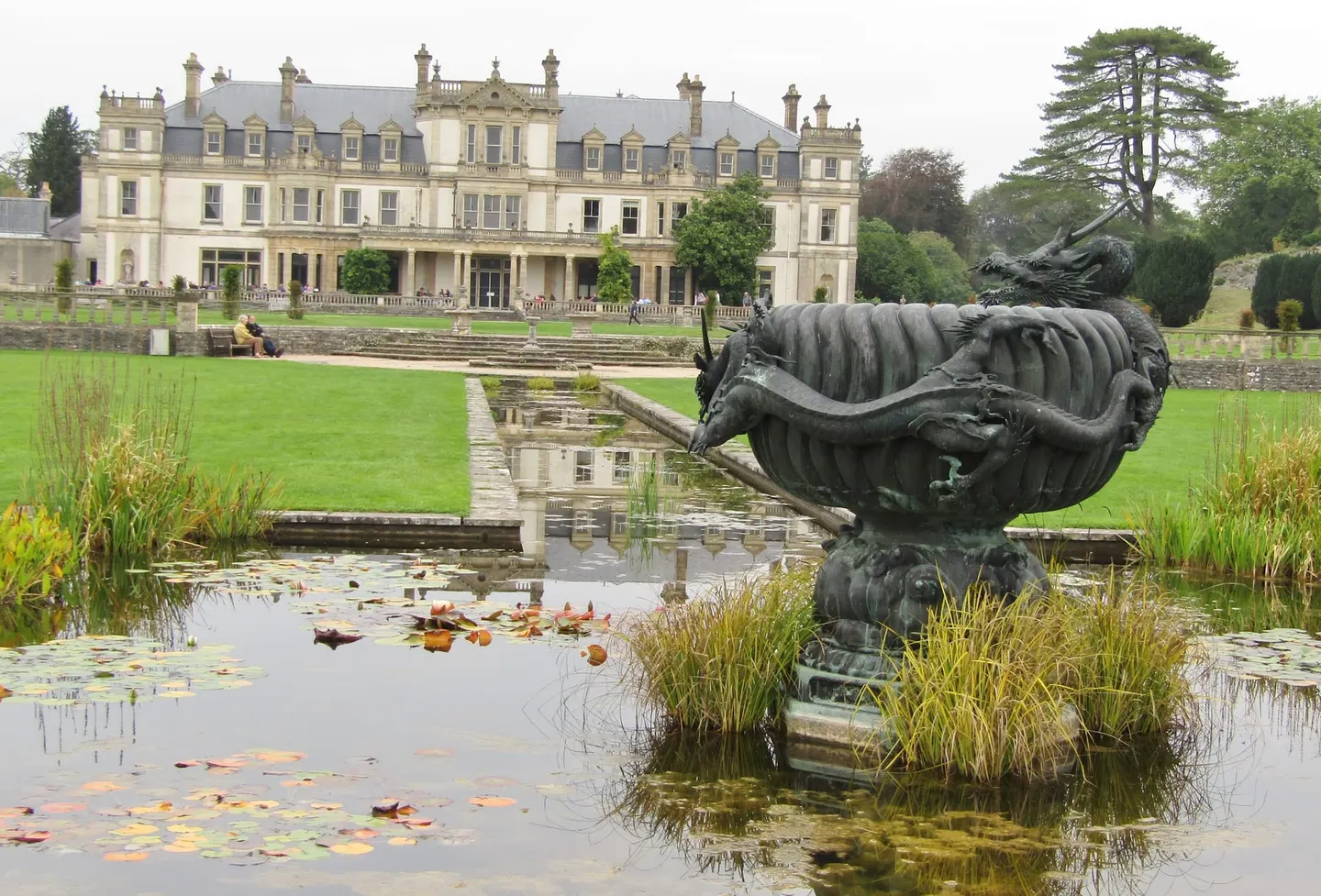 Photo of Dyffryn Gardens, a garden near St Nicholas, the Vale of Glamorgan, south east Wales.