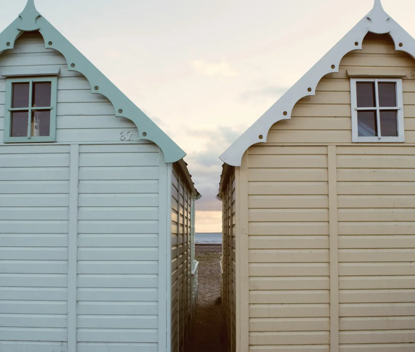 Photo of Mersea Island, an island in Essex, eastern England.