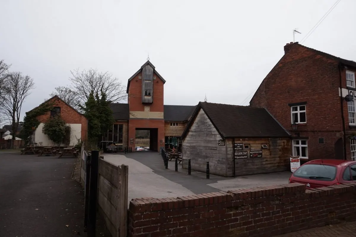 Photo of Joule's Brewery, a brewery near Market Drayton, Shropshire, central England.