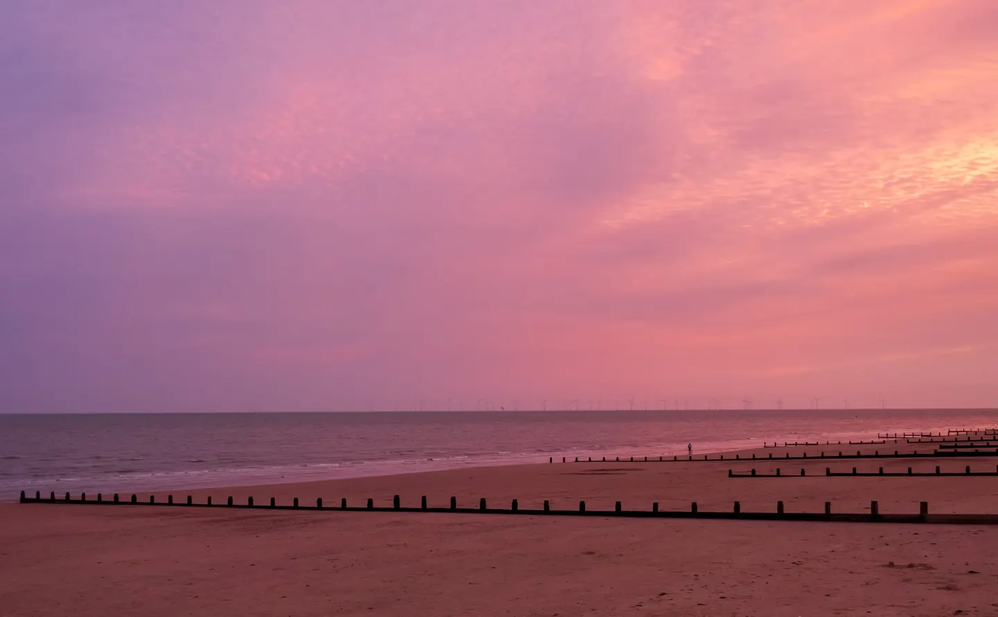 Photo of Frinton, a swimming spot near Frinton-on-Sea, Essex, eastern England.