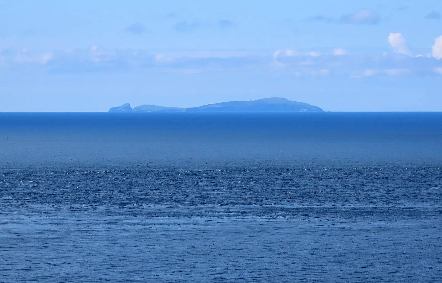 Photo of Fair Isle, an island in the Shetland Islands, the Scottish Highlands and Islands.