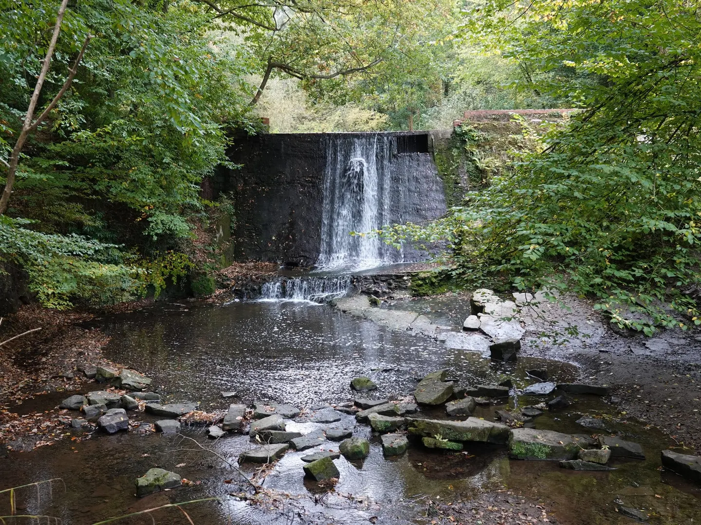 Photo of Wepre Park, a visitor attraction near Burton, Flintshire, north Wales.
