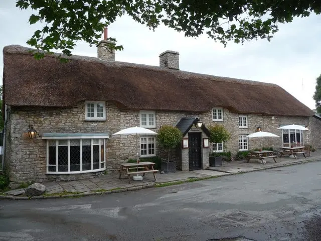 Photo of The Bush Inn (St Hilary), a pub in the Vale of Glamorgan, south east Wales.