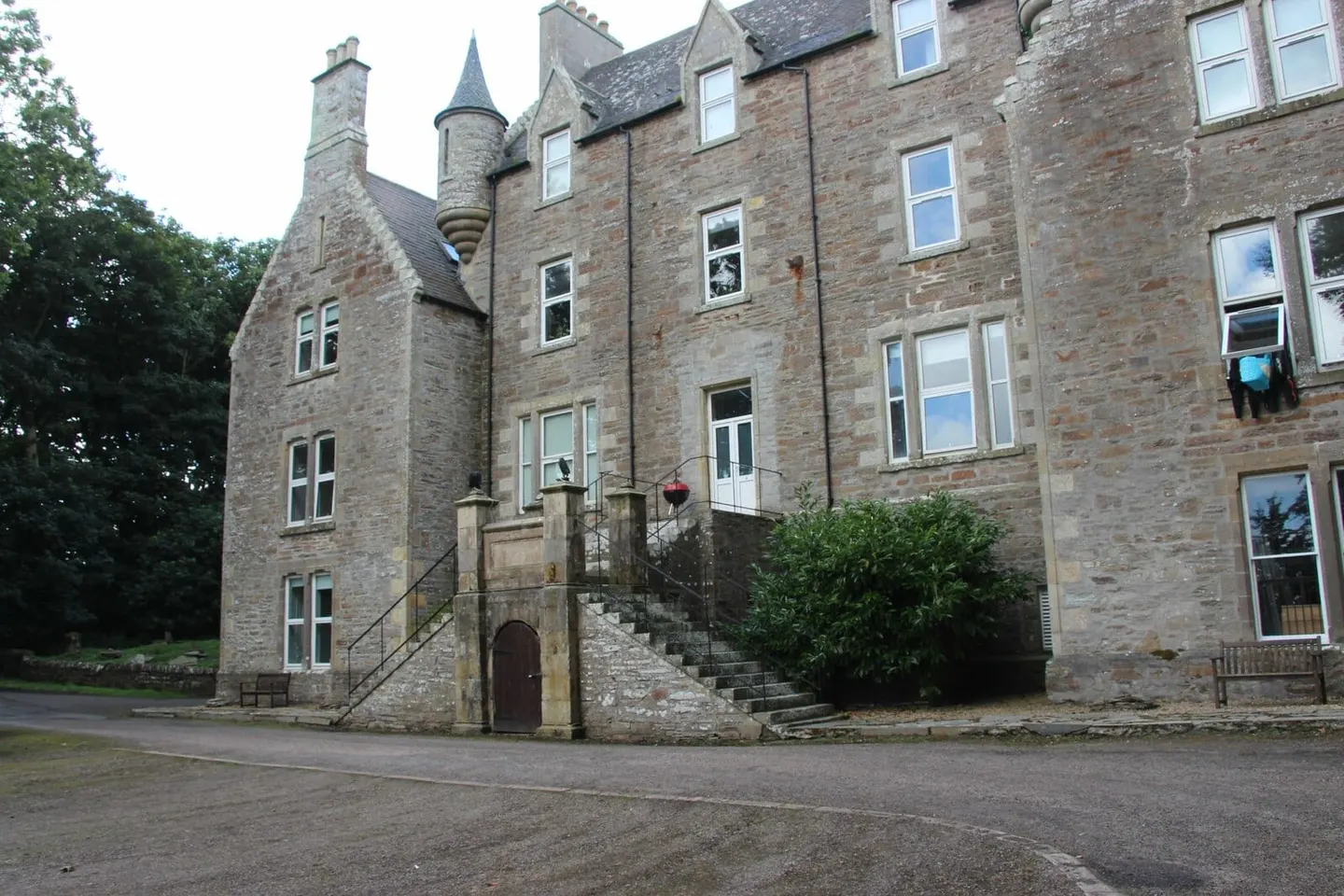 Photo of Braal Castle, a ruined castle near Halkirk, Highland, the Scottish Highlands and Islands.