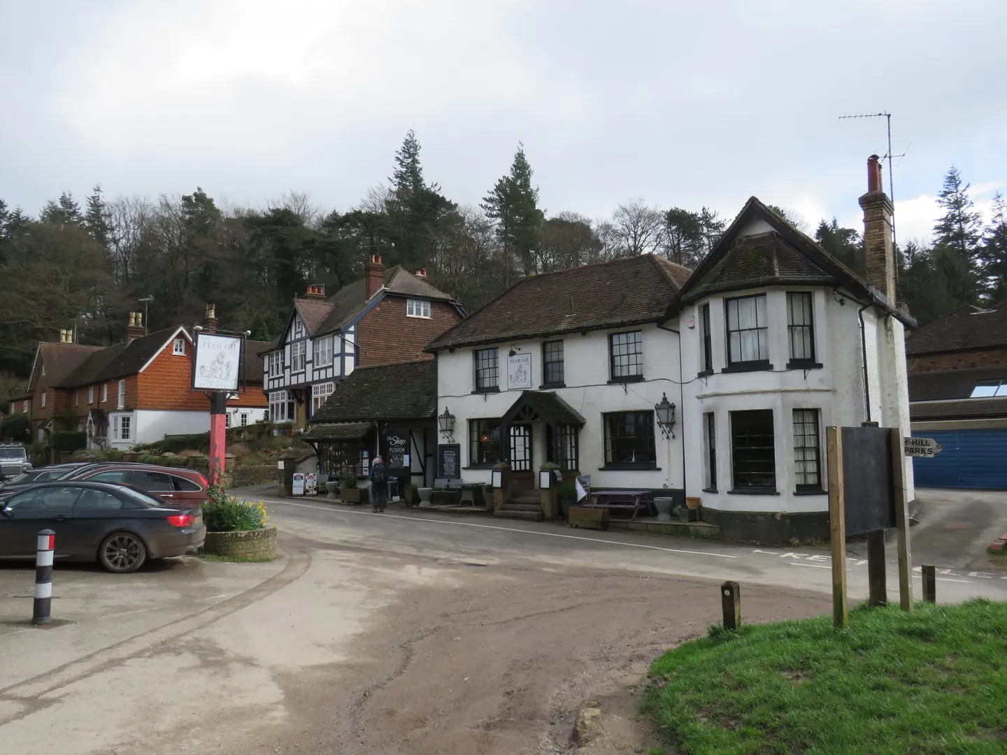 Photo of The Plough Inn (Coldharbour), a pub in Surrey, south east England.