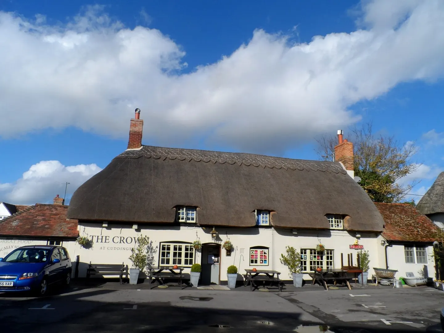 Photo of The Crown (Cuddington), a pub in Buckinghamshire, south east England.