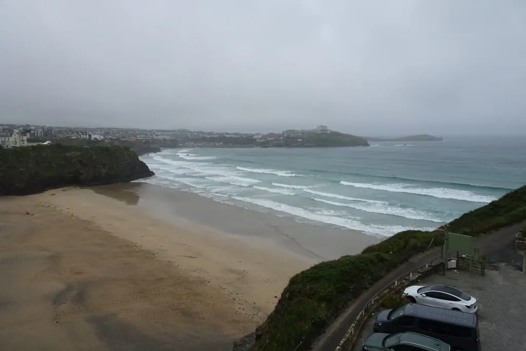 Photo of Tolcarne, a swimming spot near Newquay, Cornwall, south west England.