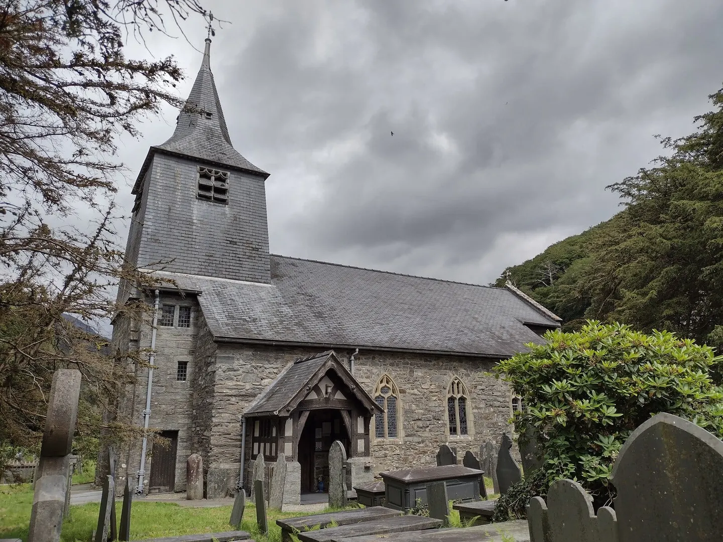 Photo of Maentwrog, a village in Eryri, Gwynedd, north Wales.
