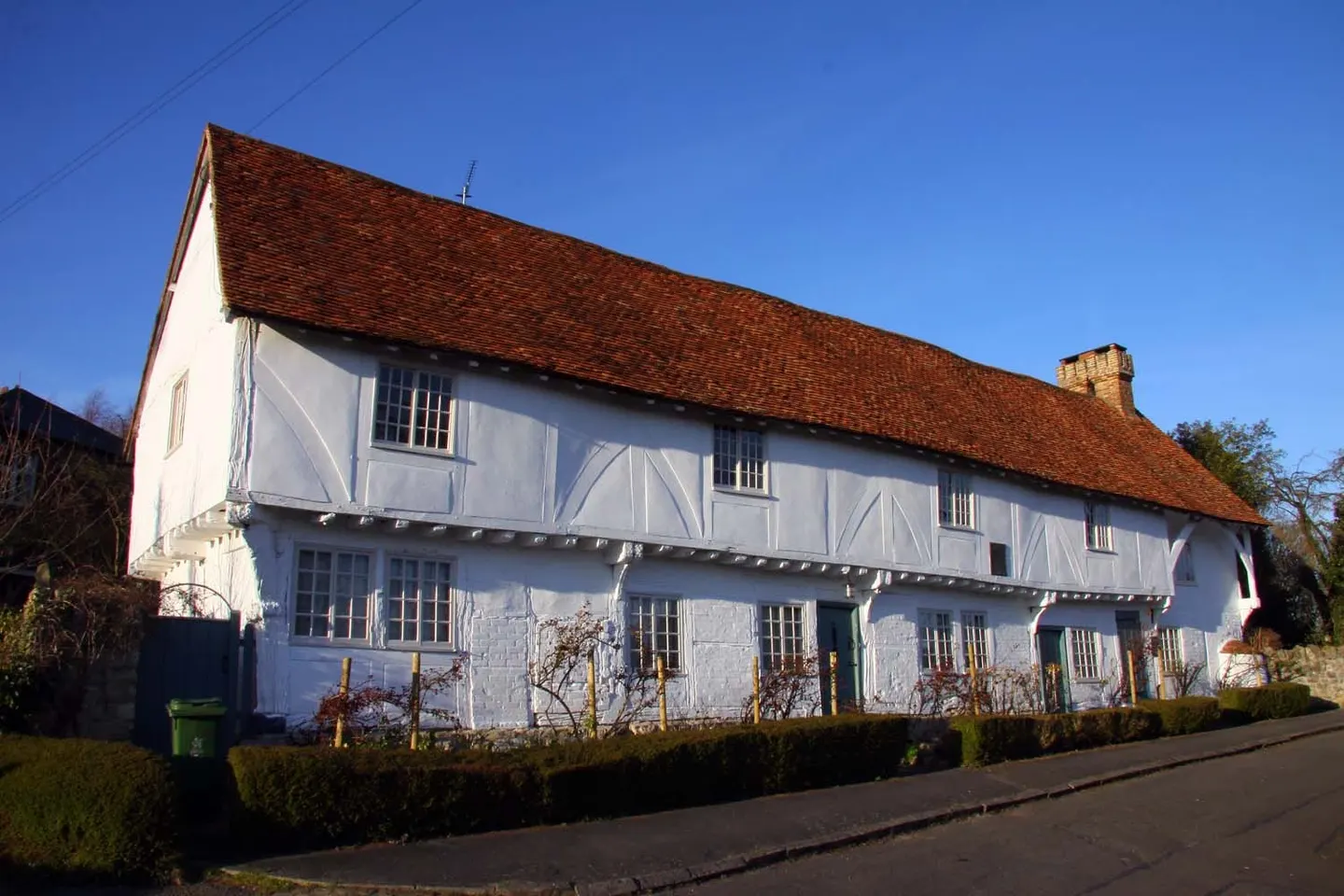 Photo of Long Crendon, a village in Buckinghamshire, south east England.