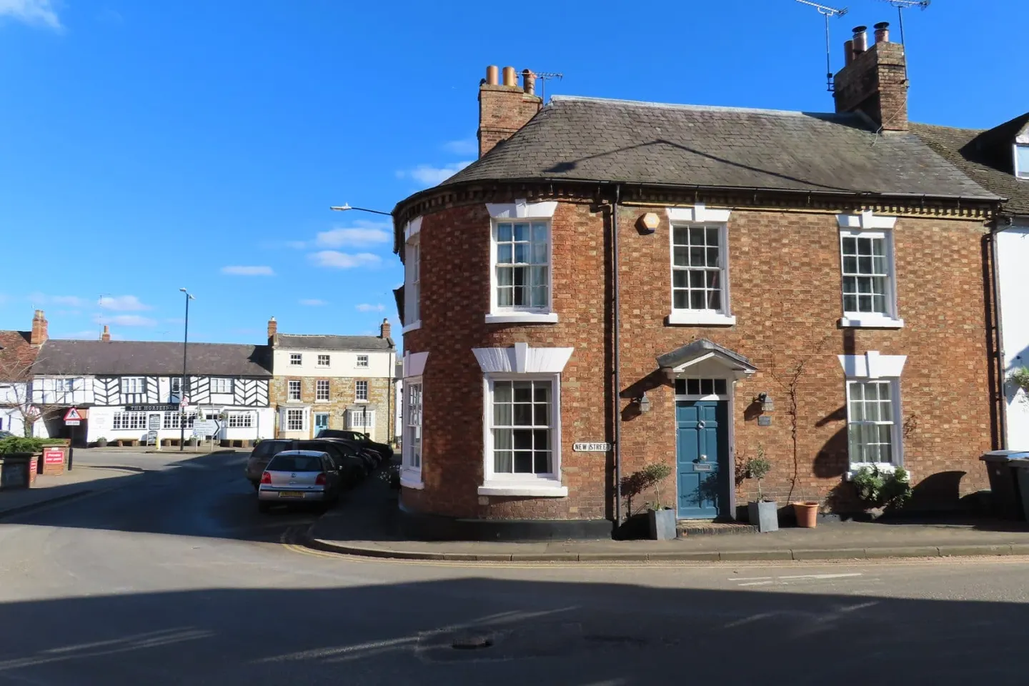 Photo of Shipston-on-Stour, a village in Warwickshire, central England.