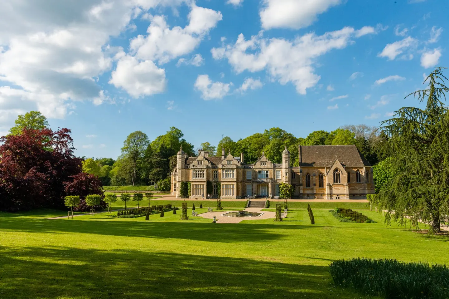 Photo of Exton (Exton), a village in Rutland, central England.