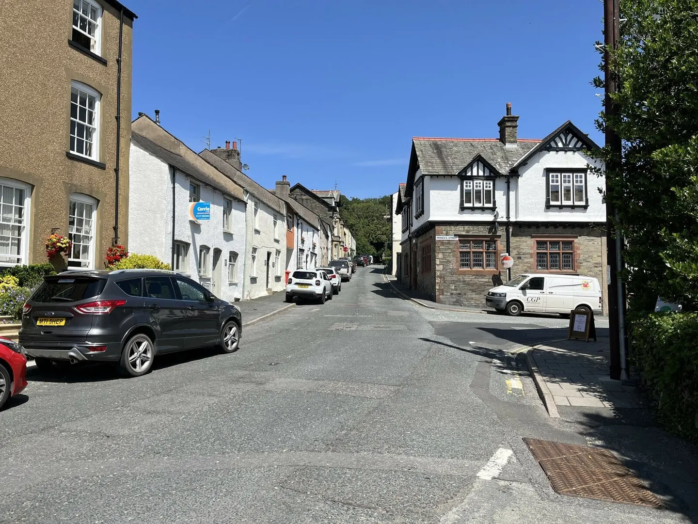 Photo of Broughton-in-Furness, a village in the Lake District, Cumbria, north west England.