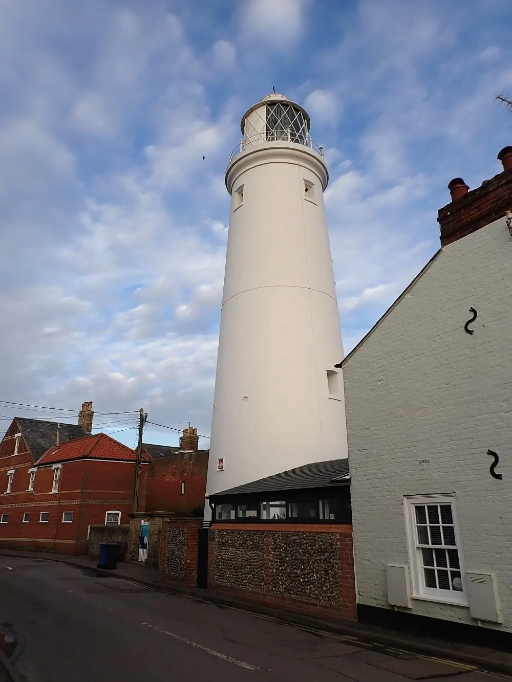 Photo of Southwold Lighthouse, a lighthouse in Suffolk, eastern England.
