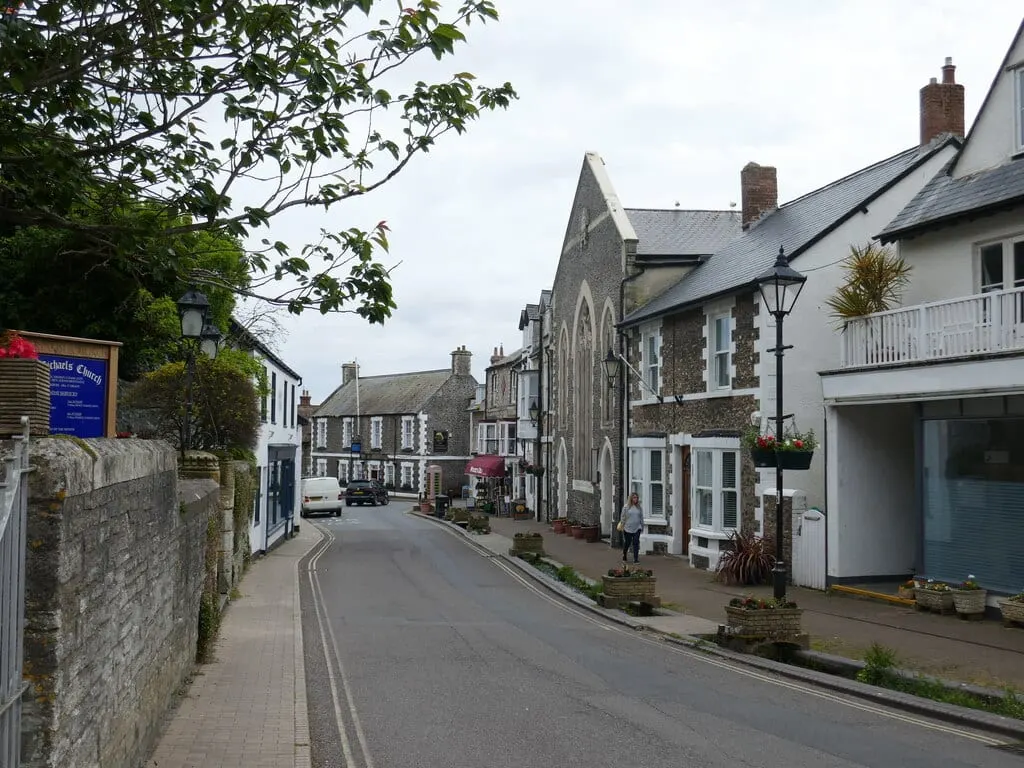Photo of Beer, a village in Devon, south west England.