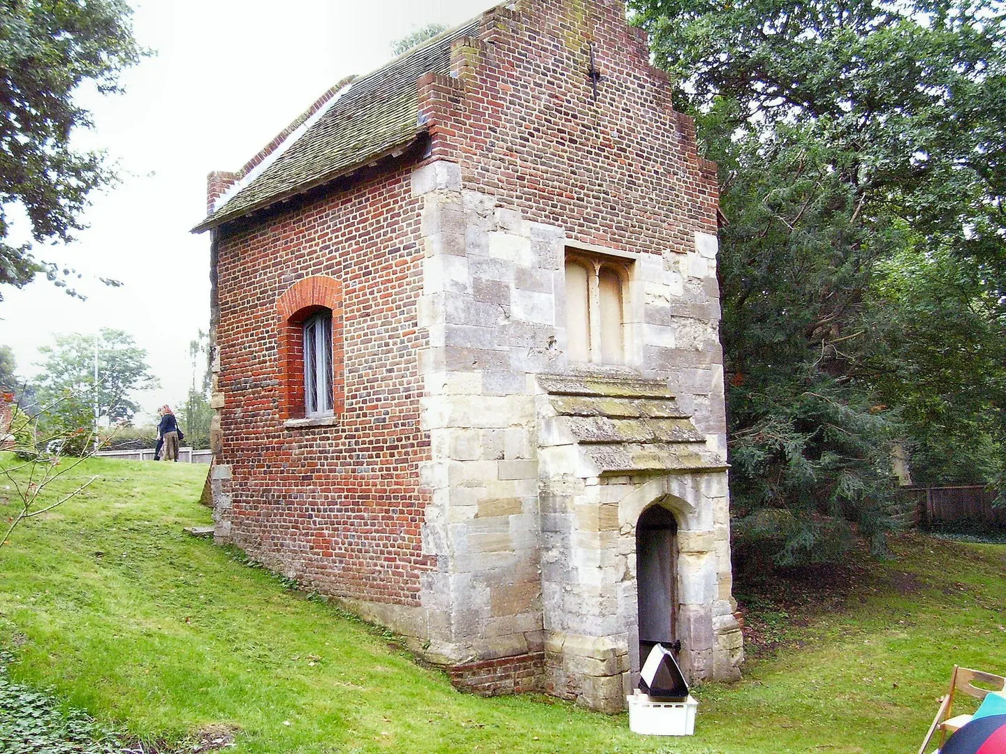 Photo of Coombe Conduit, a landmark near Norbiton, London, England.