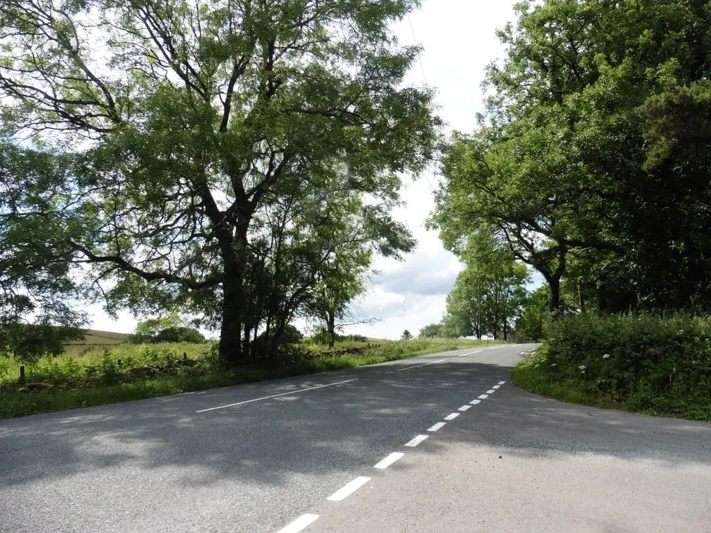 Photo: Blagdon Hill Farm, a 242m hill near Cheddar in the Mendip Hills, Somerset, south west England.