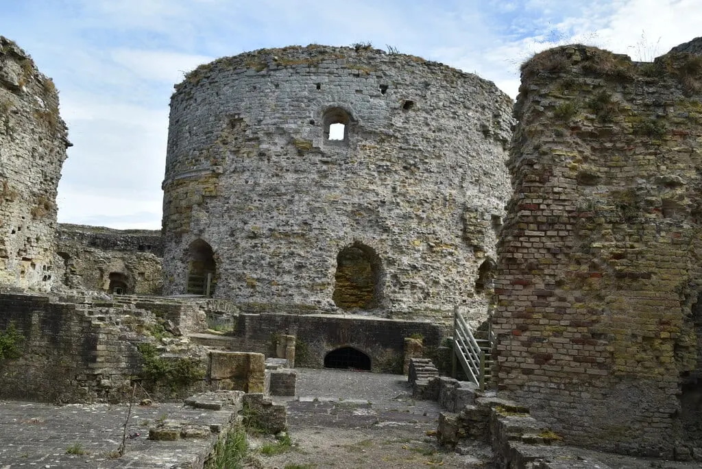 Photo of Camber Castle, an artillery fort near Rye, East Sussex, south east England.