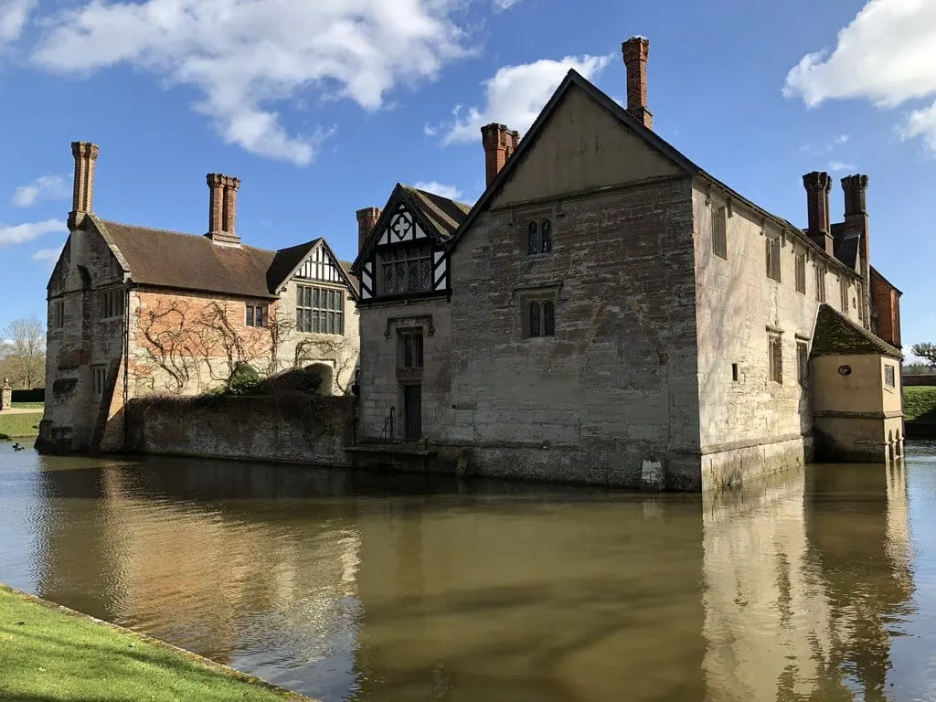 Photo of Baddesley Clinton, a house & garden near Lapworth, Warwickshire, central England.