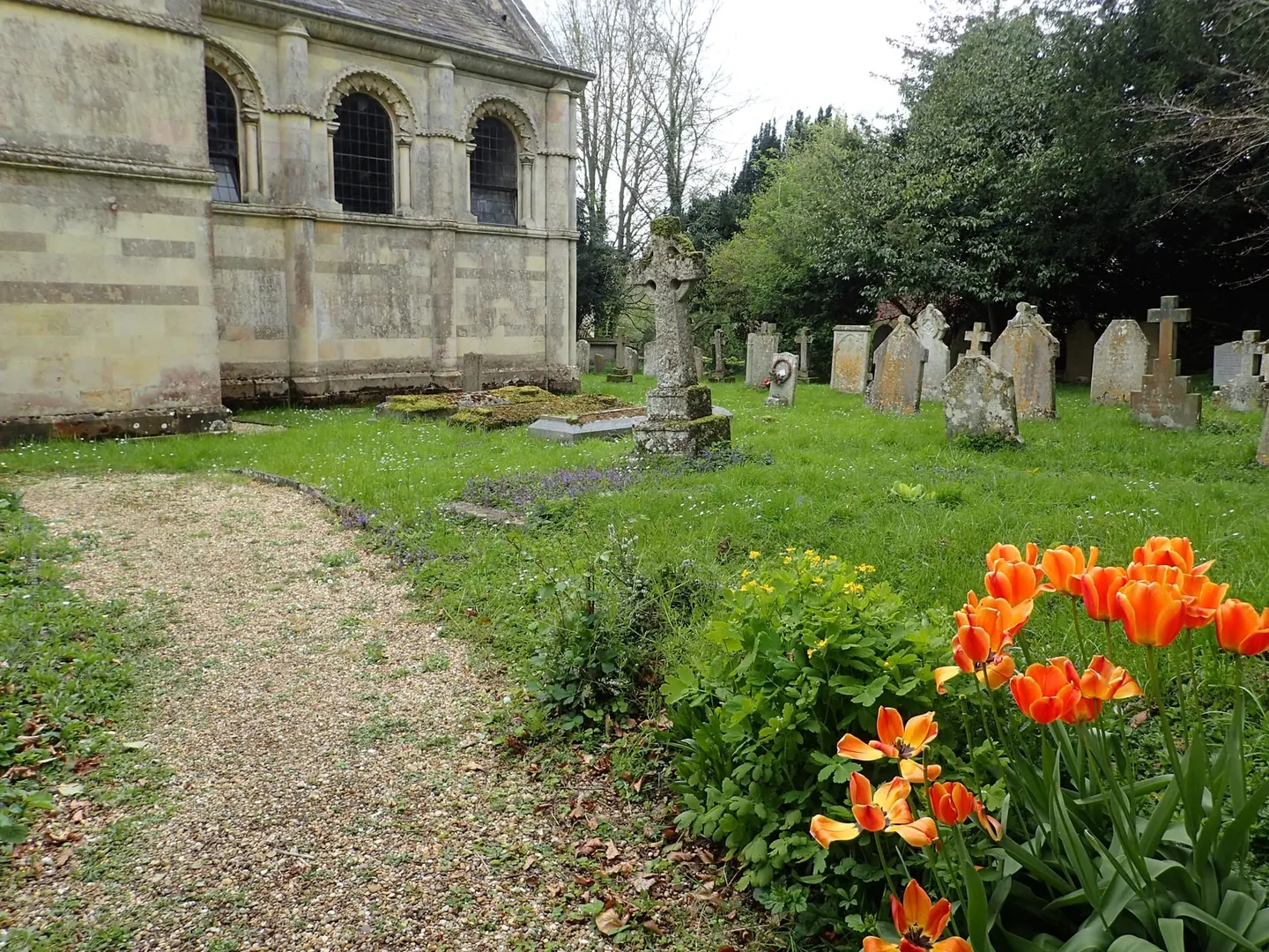 Photo of St Peter's Church, Tickencote, a church in Rutland, central England.