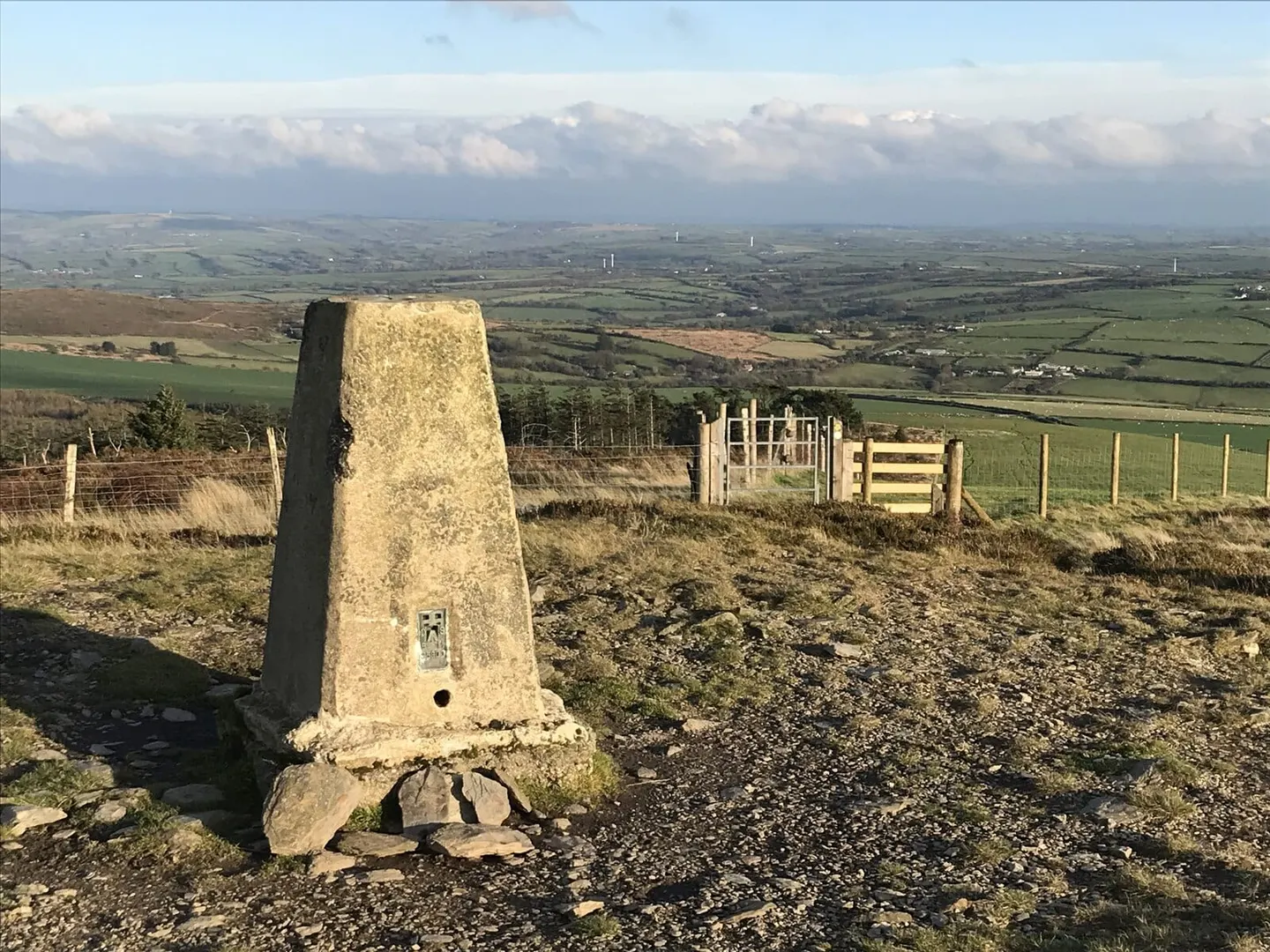 Photo: Frenni Fawr, a 395m hill near Cilgerran, Pembrokeshire, south west Wales.