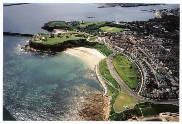 Photo of Tynemouth King Edwards Bay, a swimming spot in Tyne and Wear, north east England.