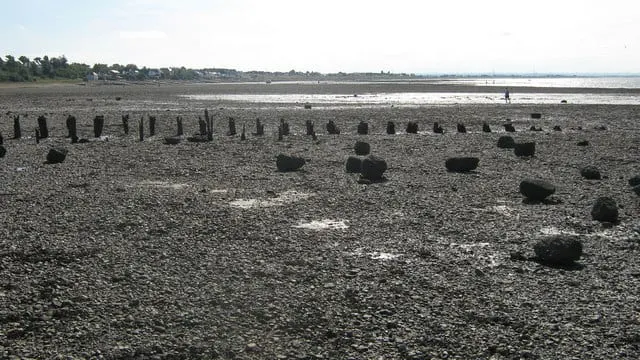 Photo of West Beach, Whitstable, a swimming spot in Kent, south east England.