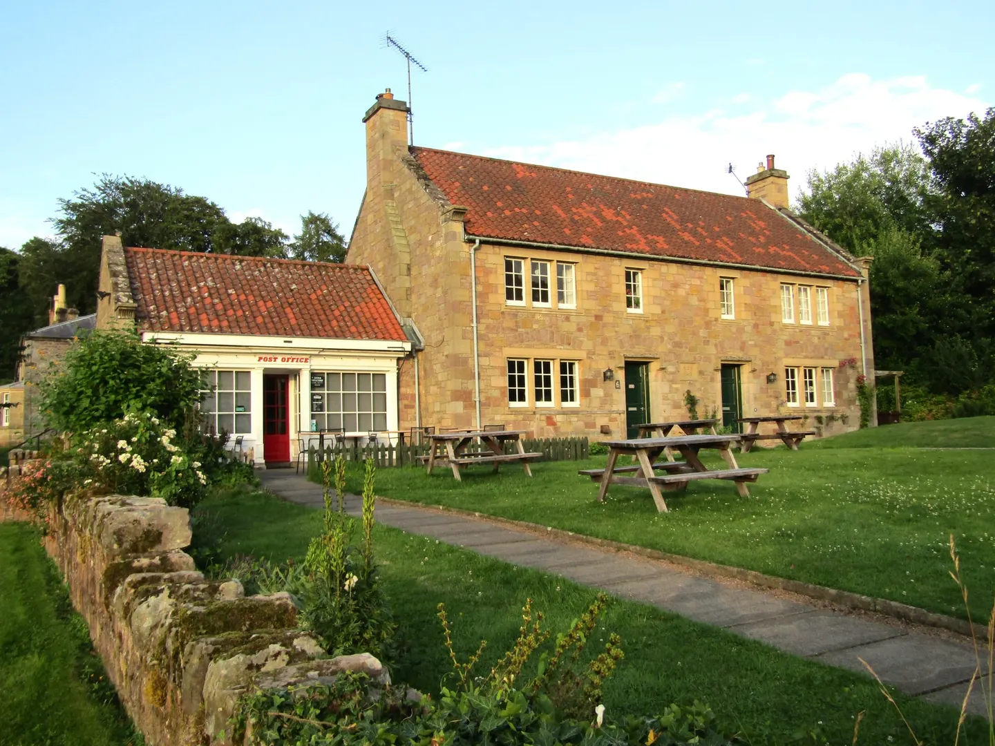 Photo of Ford, a village in Northumberland, north east England.