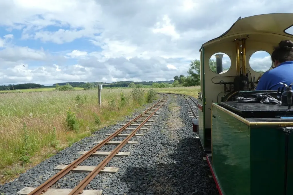 Photo of Heatherslaw Light Railway, a visitor attraction near Etal, Northumberland, north east England.