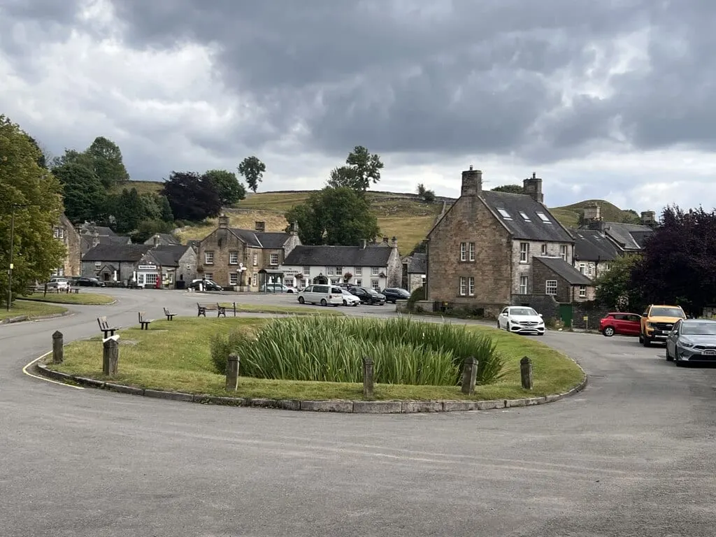 Photo of Hartington, a village in the Peak District, Derbyshire, central England.