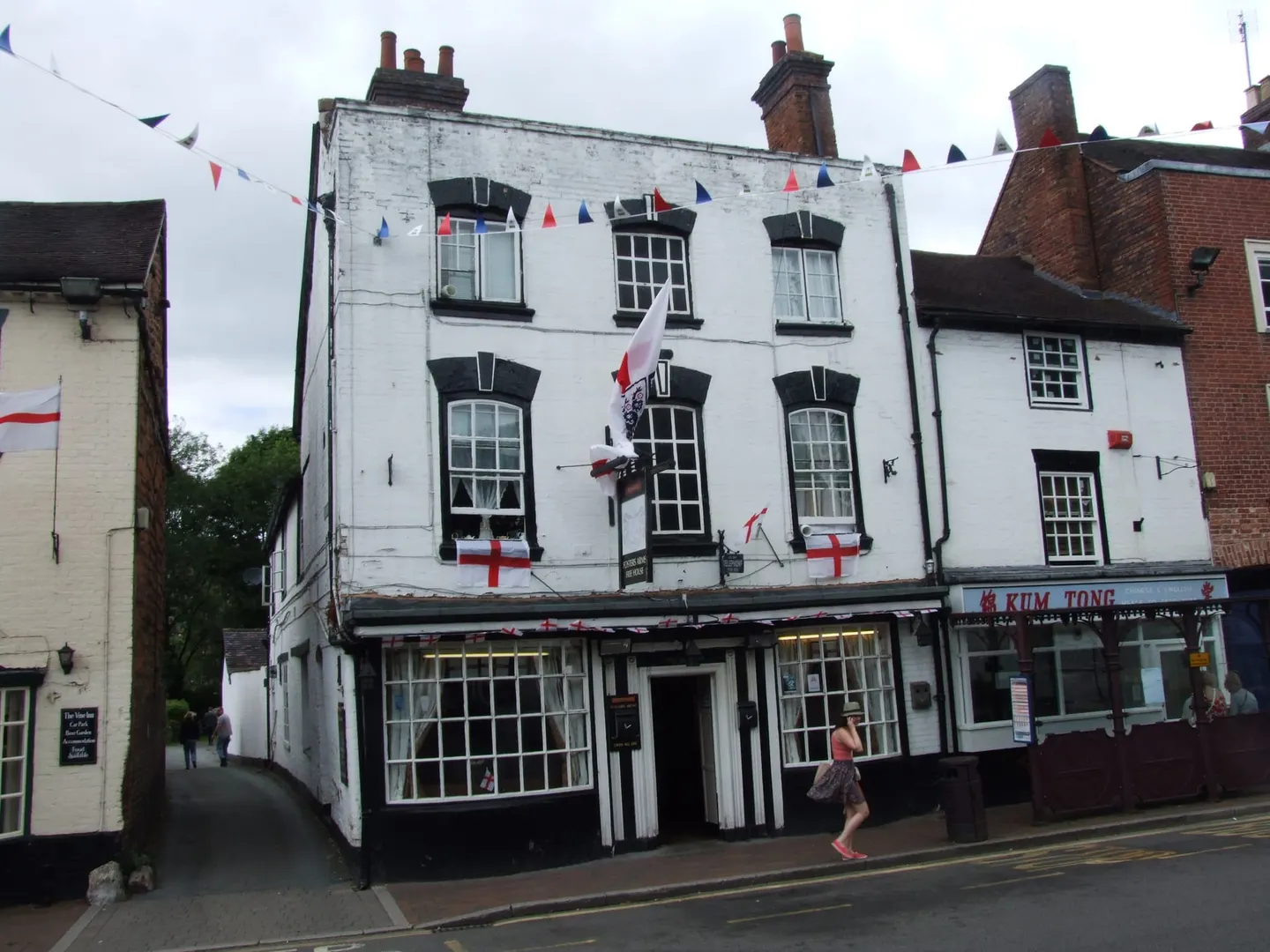 Photo of The Fosters Arms, a pub near Bridgnorth, Shropshire, central England.